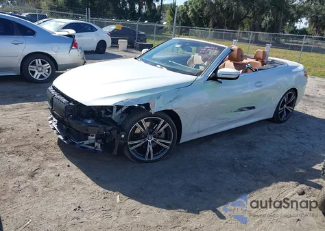 2024 BMW 430I z USA, uszkodzony, nr VIN WBA23AT04RCP58093